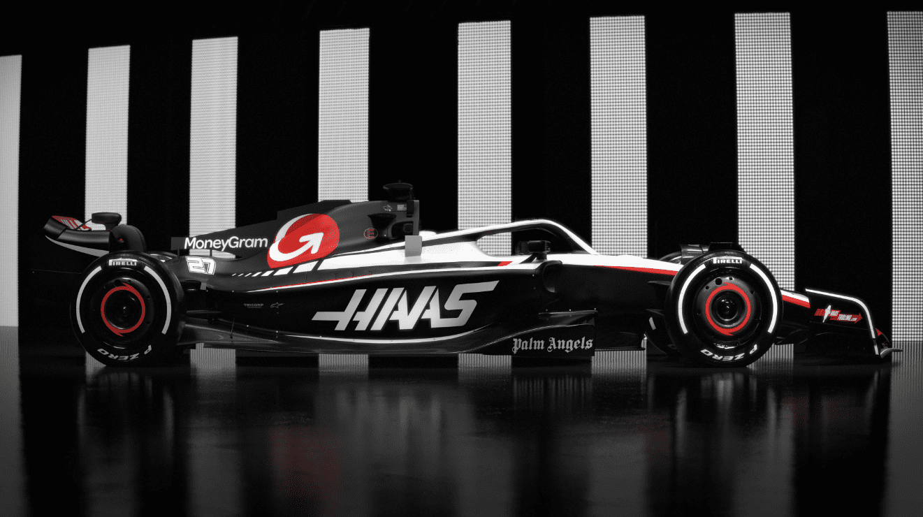 Haas capricha e apresenta pintura "linda" para a F1 2023; veja as fotos