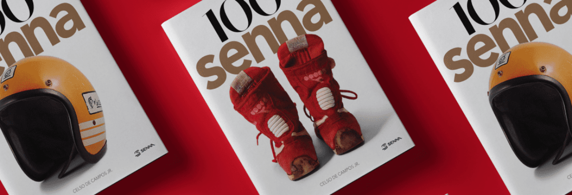 Sucesso de vendas, o livro “100 Senna” é relançado após 8 anos