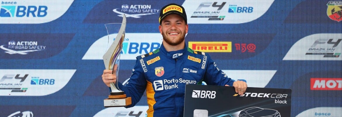 Fernando Barrichello estreia no automobilismo internacional na F4 dos Emirados Árabes