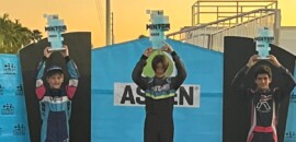 Vidmontiene vence etapa do SKUSA e conquista pódios em duas categorias