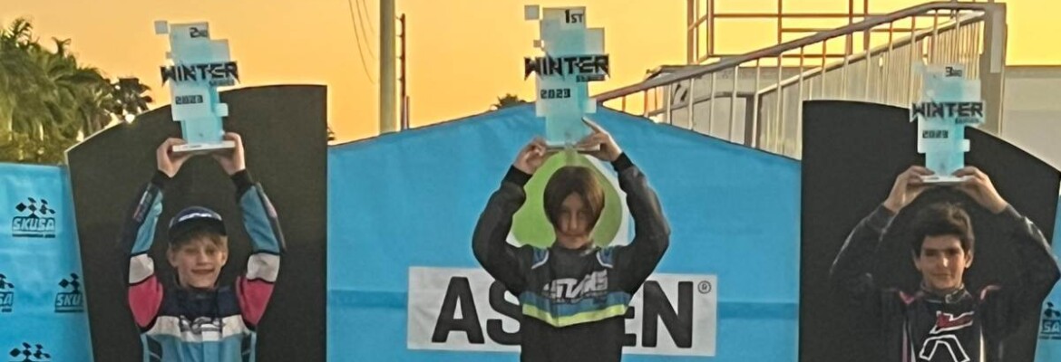 Vidmontiene vence etapa do SKUSA e conquista pódios em duas categorias