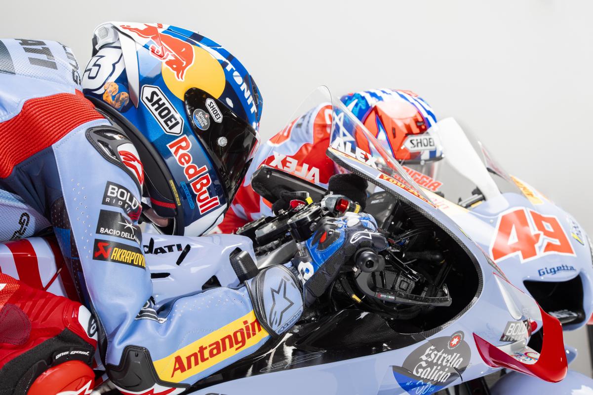 Apresentação Gresini Ducati 2023 - Fabio di GIannantonio Alex Marquez