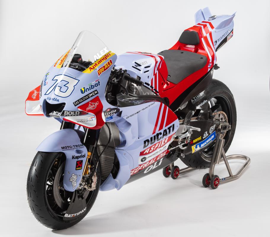 Apresentação Gresini Ducati 2023 - Fabio di GIannantonio Alex Marquez