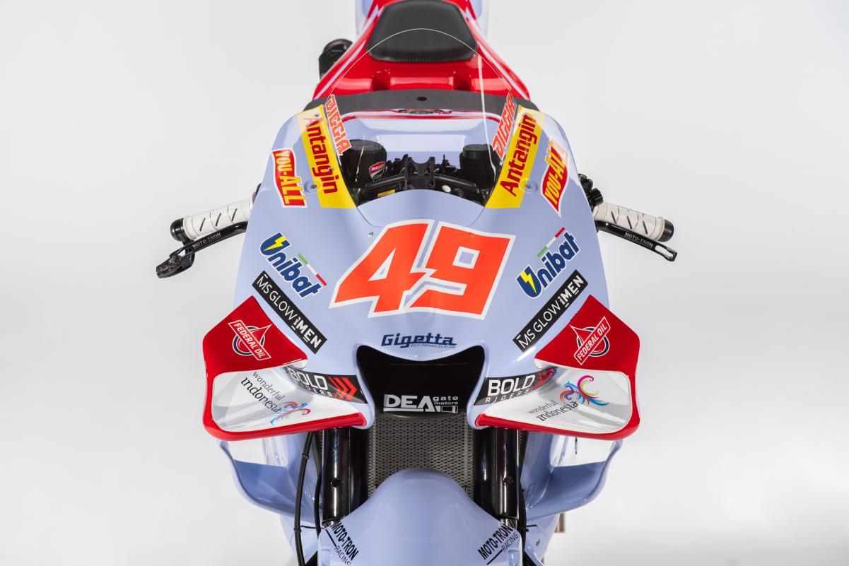 Apresentação Gresini Ducati 2023 - Fabio di GIannantonio Alex Marquez
