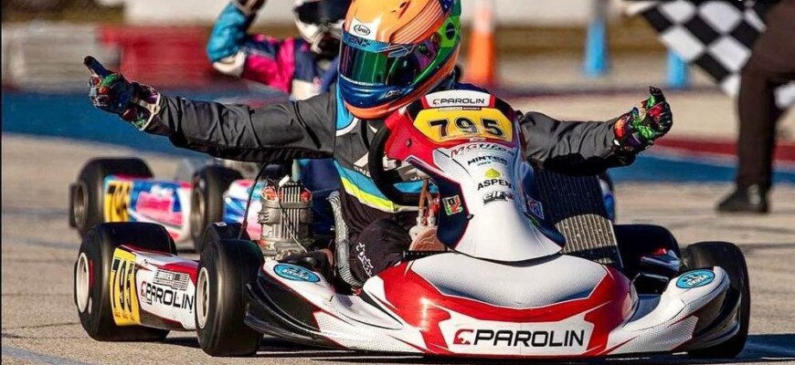 Vidmontiene vence etapa do SKUSA e conquista pódios em duas categorias