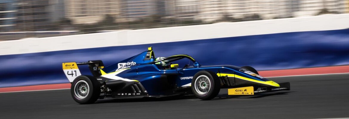 Fernando Barrichello estreia na F4 UAE escalando mais de 22 posições em seu primeiro compromisso internacional
