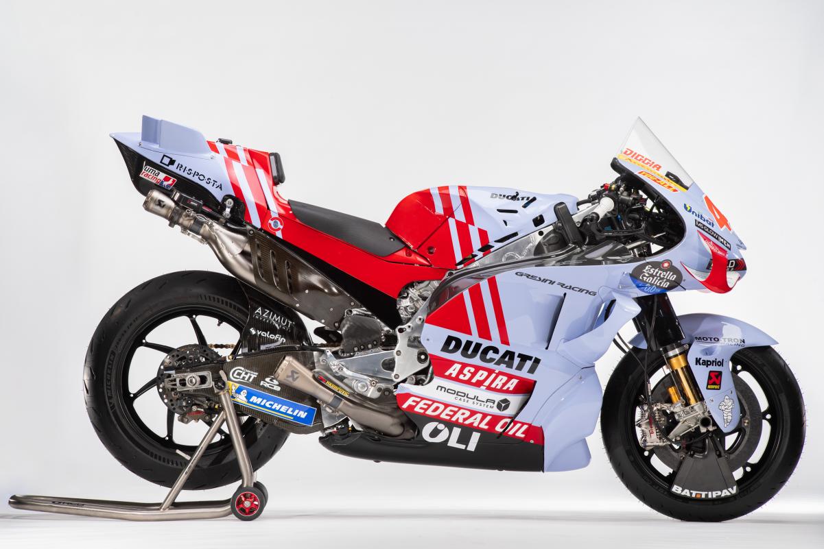 Apresentação Gresini Ducati 2023 - Fabio di GIannantonio Alex Marquez