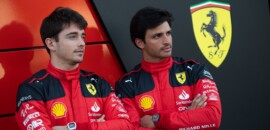F1: Leclerc expressa desejo que Sainz continue na Ferrari