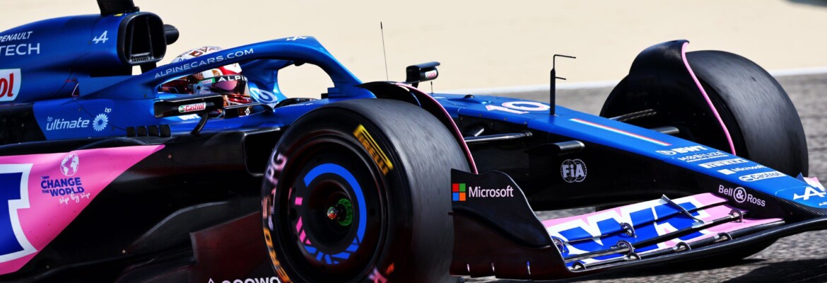 F1: Primeiro dia difícil para Gasly e Alpine no Bahrein