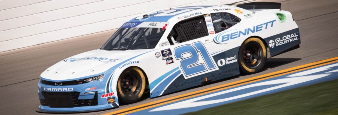 Austin Hill vence em Daytona após final caótico na Nascar Xfinity Series