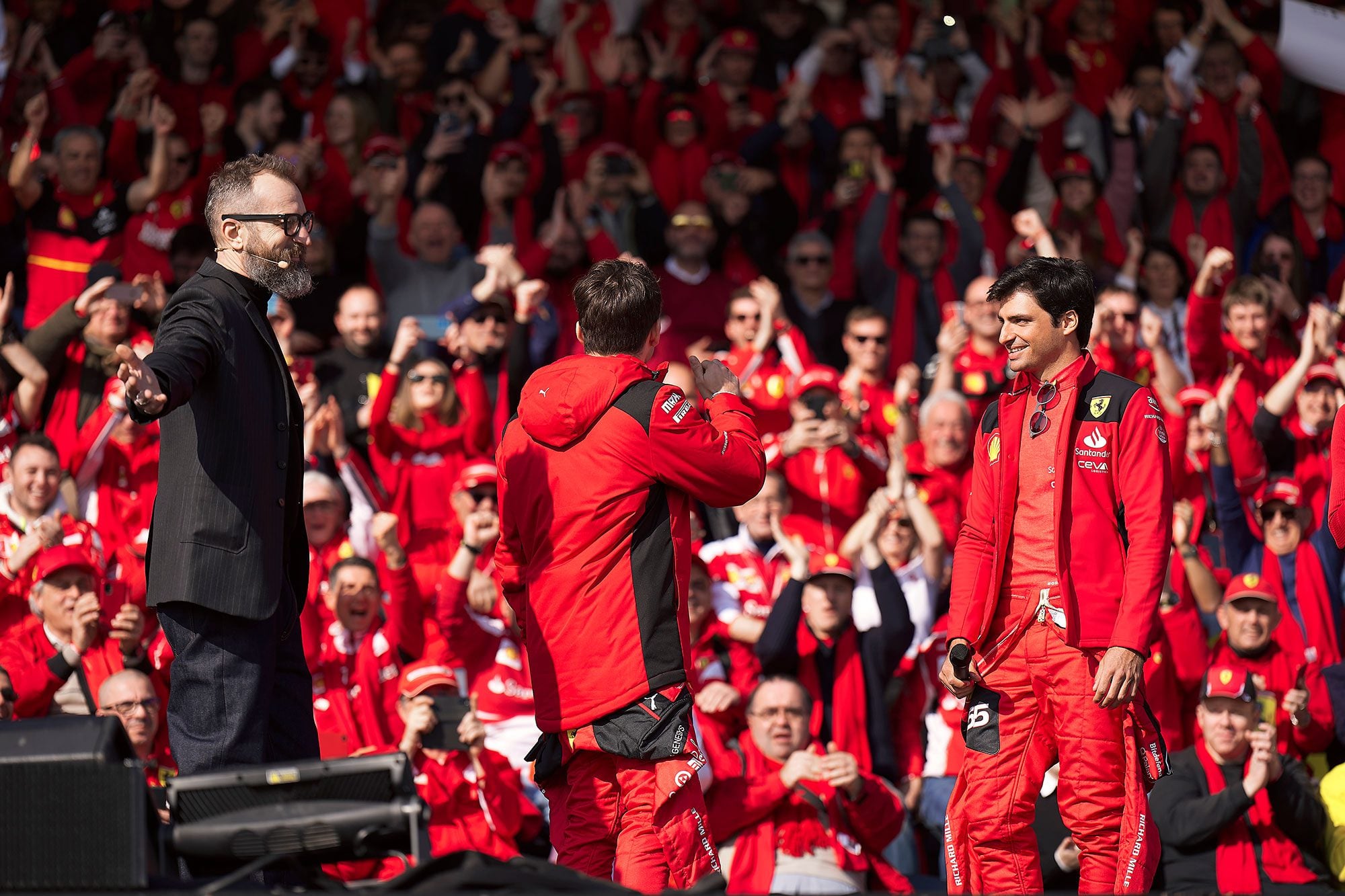 F1: Veja as fotos do evento de lançamento da Ferrari SF-23 Lançamento Ferrari SF-23