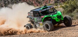 Brasileiros já têm mais de uma hora de vantagem no “Mini Dakar”