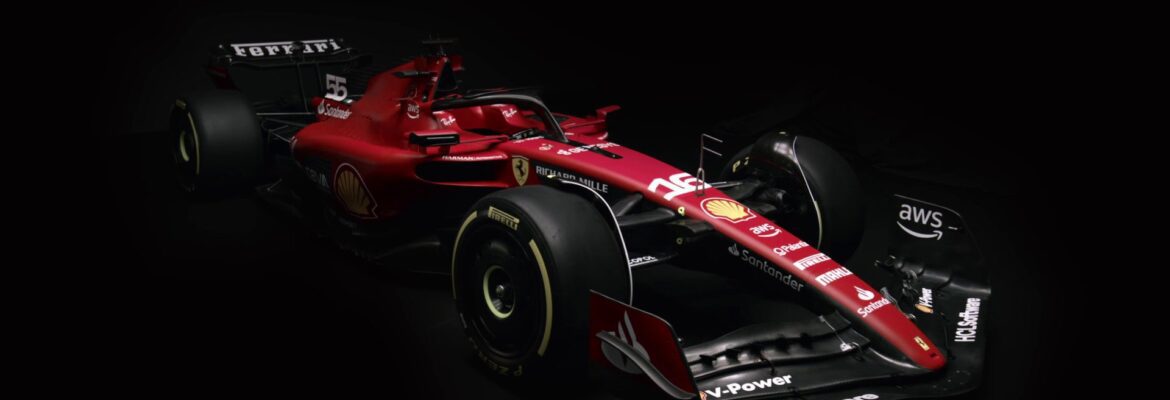 Ferrari apresenta cores do SF-23 para disputar temporada 2023 da Fórmula 1