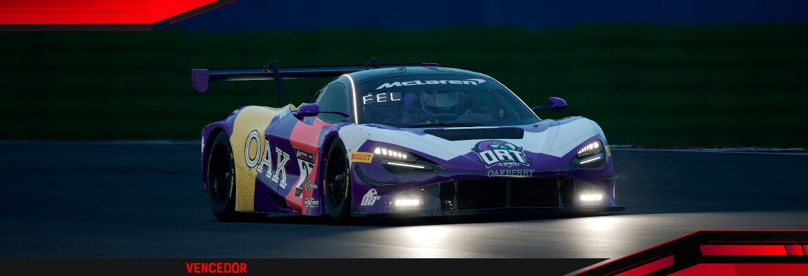 F1BC GT3 Competizione: Misano anoitece com vitória de Gabriel Felipe (Oak) em atuação de gala