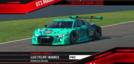 F1BC GT3 iRacing: Luiz Felipe Tavares e Diego Krug vencem na abertura em Magny-Cours