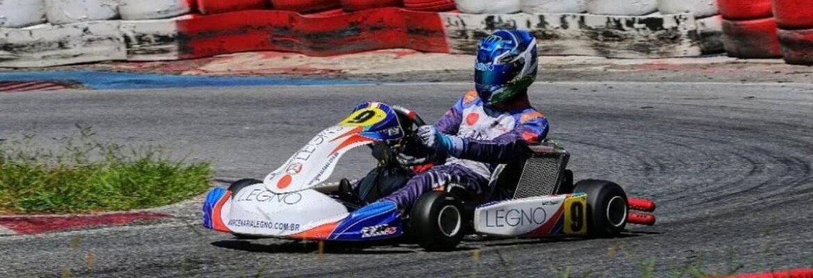 Lucca Zucchini busca título da Copa São Paulo de Kart KGV nesta sexta-feira