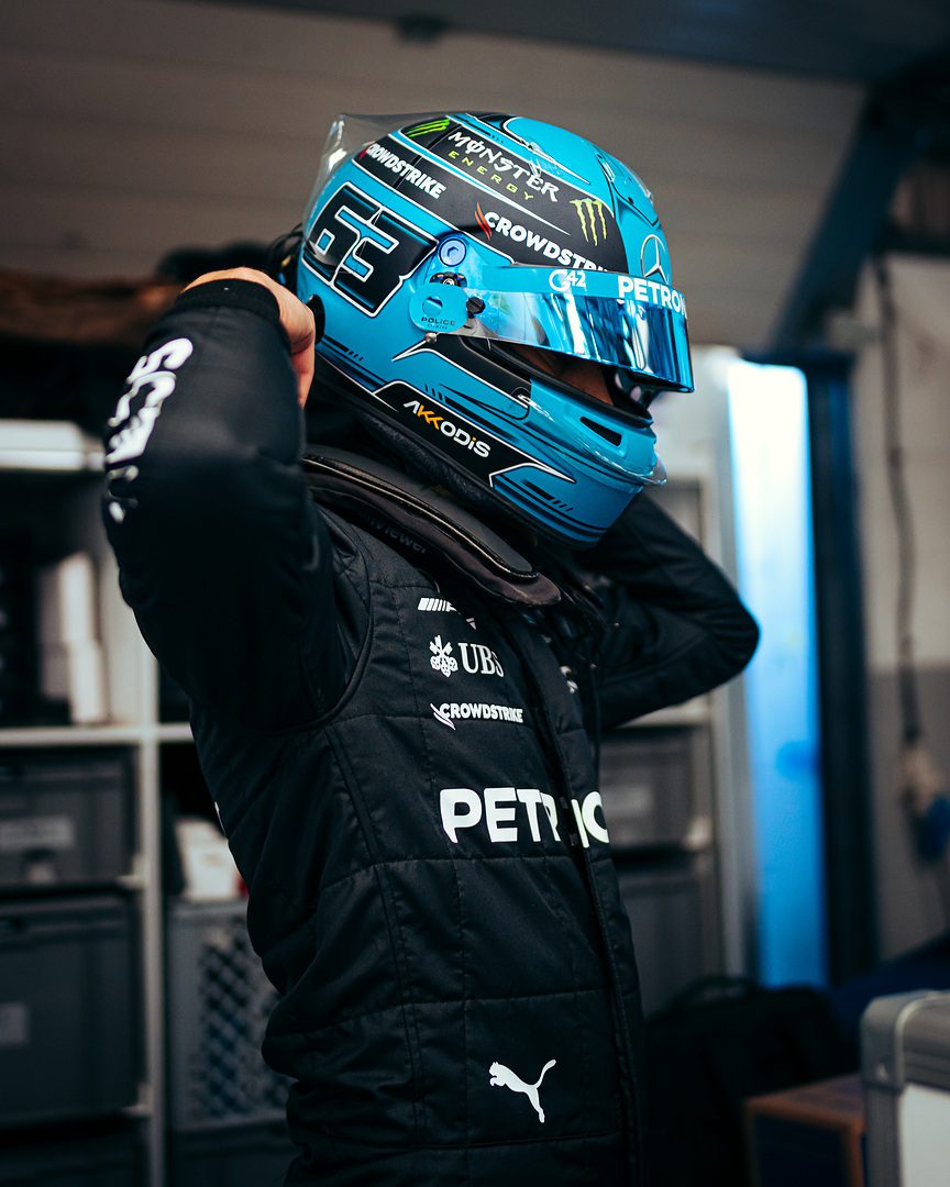 F1: Mercedes fez shakedown do W14 em Silverstone na quinta-feira F1: Mercedes fez shakedown do W14 em Silverstone na quinta-feira