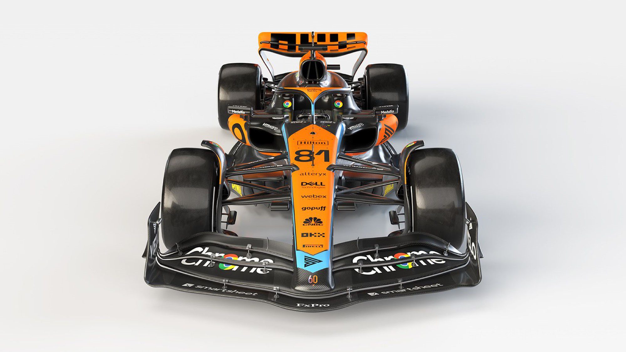F1 Confira as imagens do McLaren MCL60 para a temporada de 2023