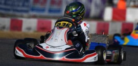 Miguel Costa é destaque em ultrapassagens no WSK Super Master Series