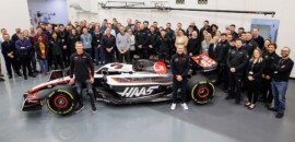 F1: Haas realiza shakedown e divulga primeiras imagens do VF23 real