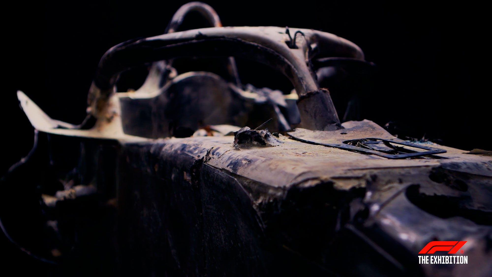 F1: Cockpit queimado de Romain Grosjean será exposto em Madri F1: Cockpit queimado de Romain Grosjean será exposto em Madri