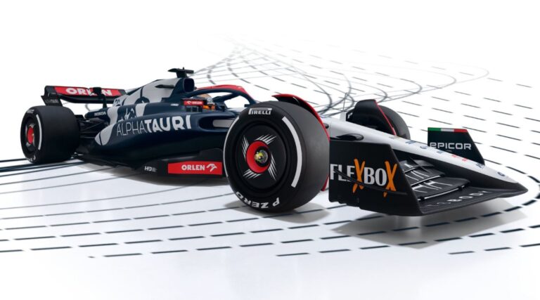 Fotos: as imagens do AlphaTauri AT04 para a F1 2023