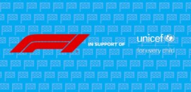 F1: Fórmula 1 une forças com o UNICEF para ajudar crianças vulneráveis em todo o mundo