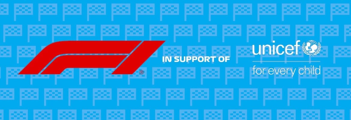 F1: Fórmula 1 une forças com o UNICEF para ajudar crianças vulneráveis em todo o mundo