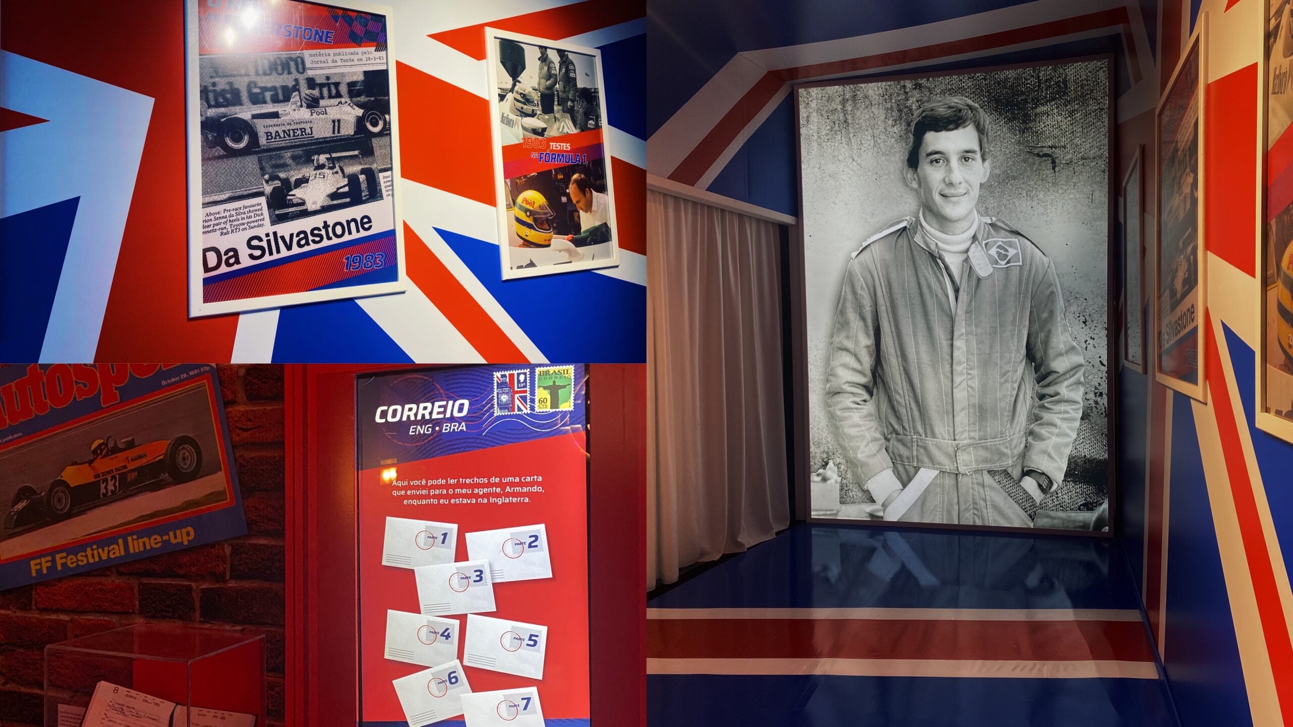 Exposição “Eu, Ayrton Senna da Silva” aproxima Sul do país do herói nacional Exposição “Eu, Ayrton Senna da Silva” aproxima Sul do país do herói nacional