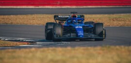 F1: Albon animado após shakedown do FW45 em Silverstone