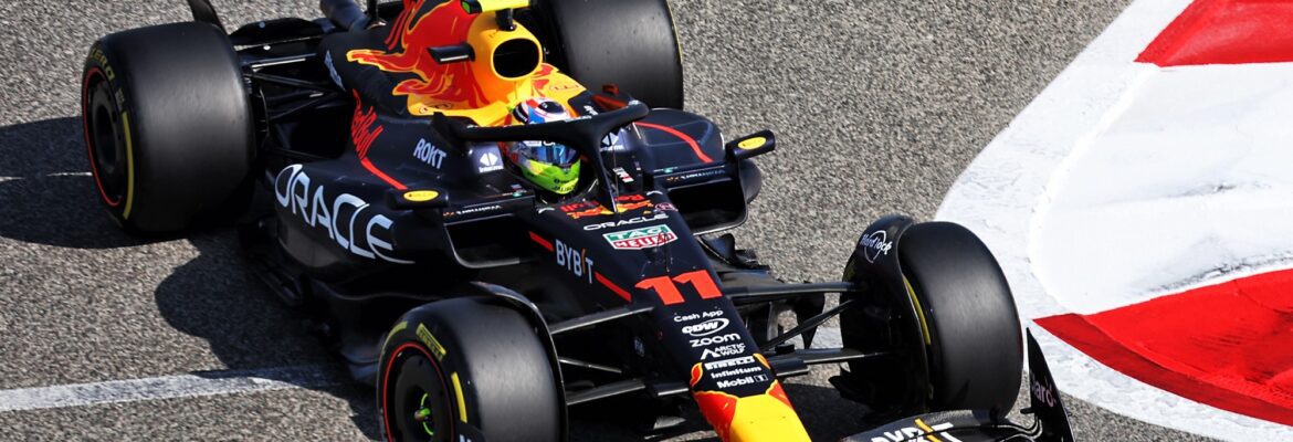 F1: Sergio Perez lidera o TL1 no Bahrein, com destaque para a Aston Martin