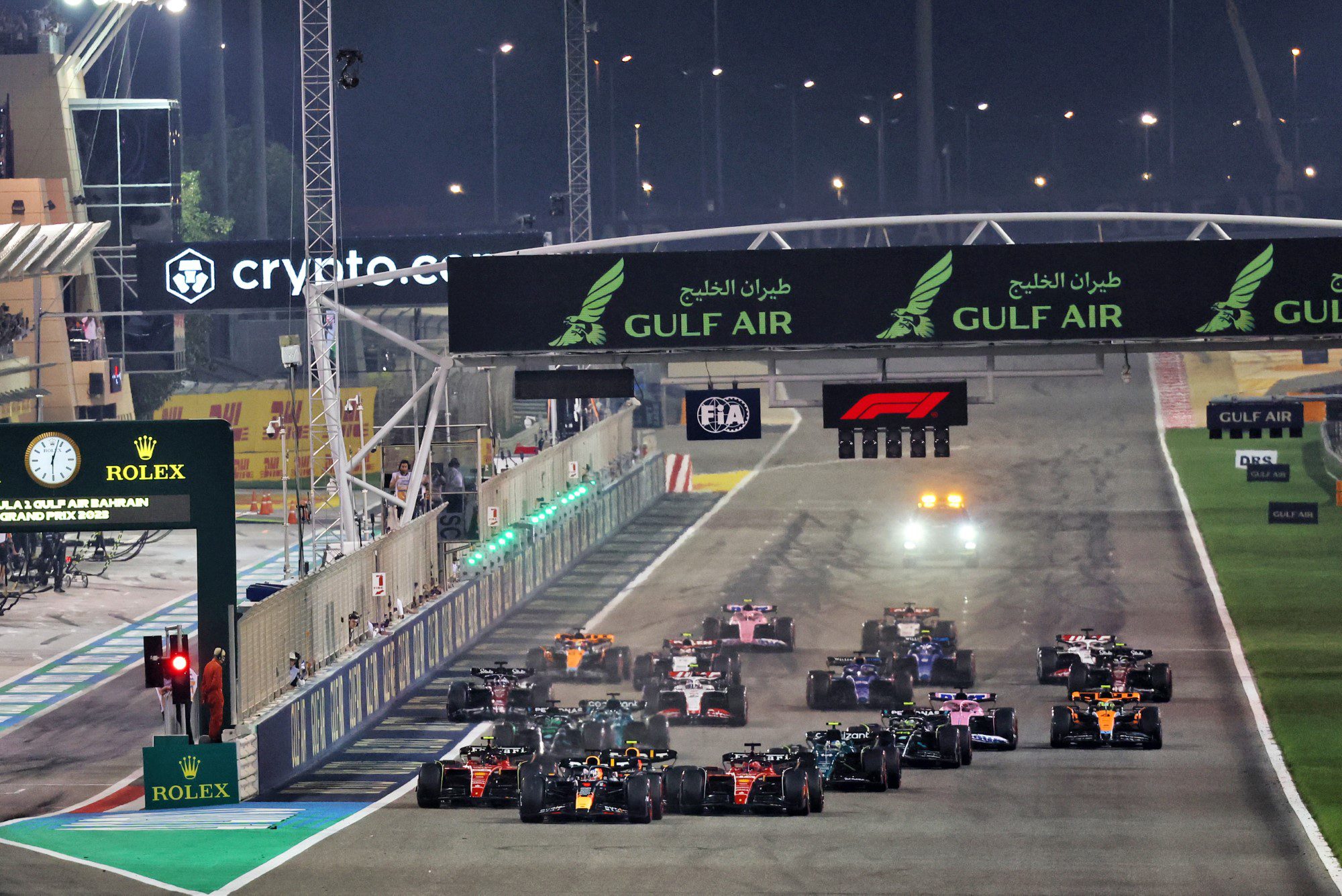 Fotos: Verstappen vence e Alonso sobe ao pódio no GP do Bahrein de F1 F1 2023, Largada, Bahrein