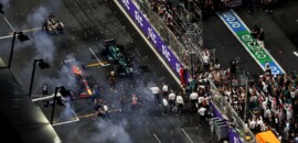 F1: Jornalistas da Sky Sports debatem fato de Verstappen não alinhar o carro no grid após corrida em Jeddah