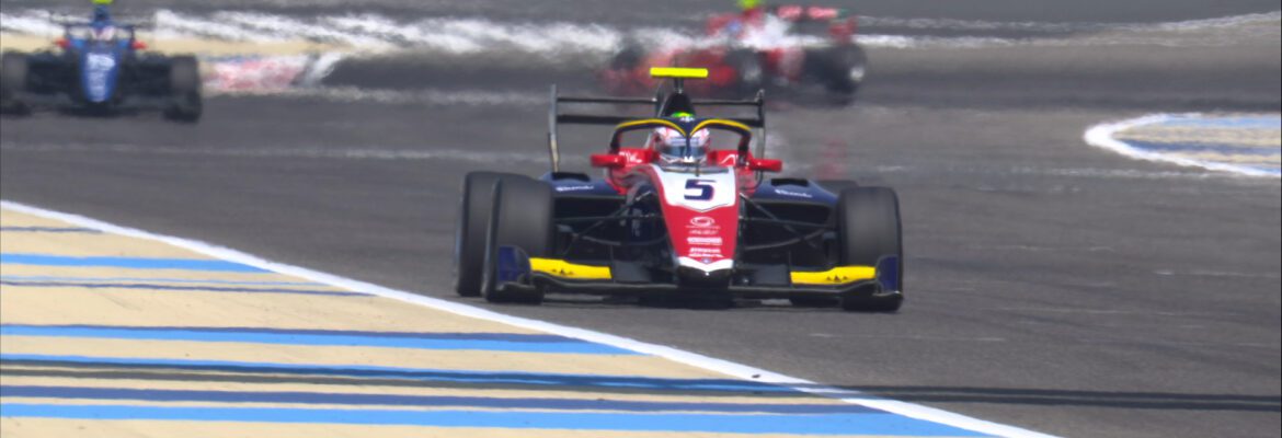 Confira a classificação do campeonato da F3 após a etapa do Bahrein