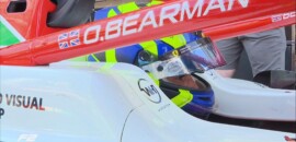Bearman lidera treino livre da Fórmula 2 na Arábia Saudita