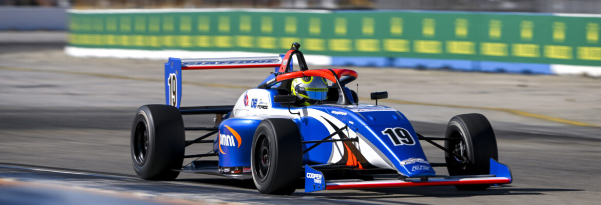 USF Juniors: com ritmo avassalador, Nic Giaffone vence corrida 2 em Sebring