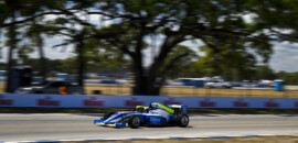 Kiko Porto vai ao pódio em Sebring na USF Pro 2000