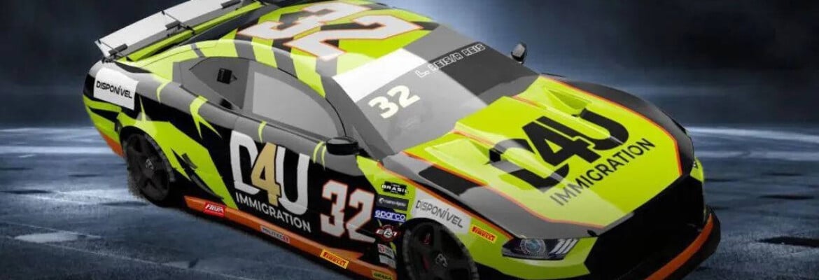 Com a D4U Immigration, Leonardo e Rafael Reis estreiam na Nascar Brasil em Goiânia
