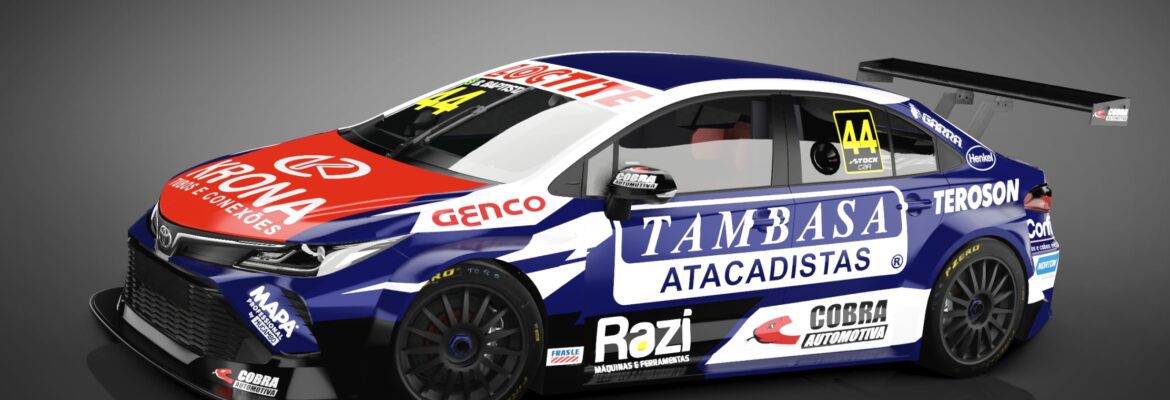 Baptista apresenta carro com o qual quer disputar o título da Stock Car em 2023