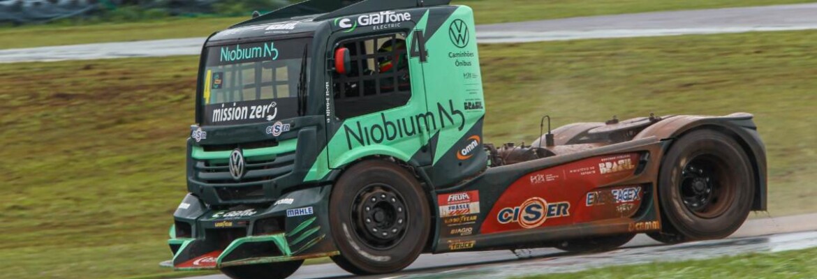 Copa Truck: Felipe Giaffone destaca estreia positiva de caminhão híbrido em Goiânia