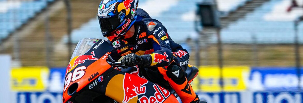 Holgado vence GP eletrizante da Moto3 em Portugal; Moreira conquista pódio