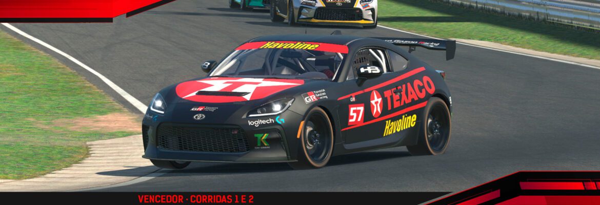 F1BC GR Cup: Guilherme Elizeu vence as duas corridas em Lime Rock, mas título segue em aberto