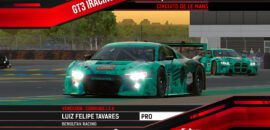 F1BC GT3 iRacing: Luiz Felipe Tavares domina em Le Mans, em duas corridas bem agitadas