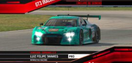 F1BC GT3 iRacing: Luiz Felipe Tavares surpreende com duas vitórias em Sebring
