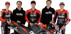 Aprilia exibe layout de moto para temporada 2023 da MotoGP