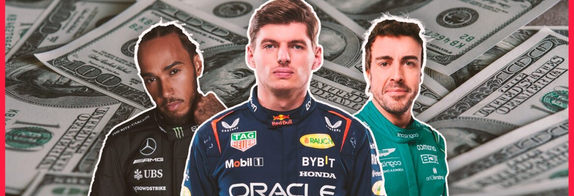 Os pilotos de Fórmula 1 que mais faturaram em 2022