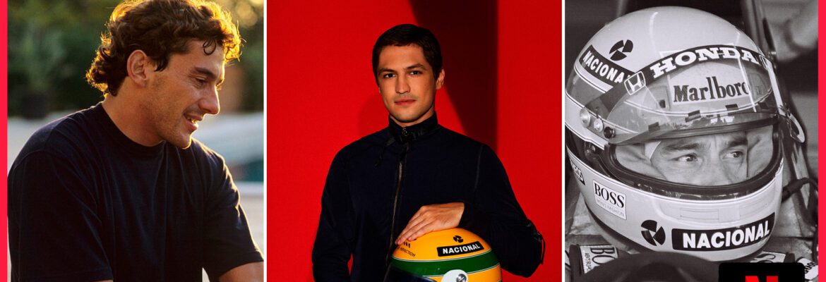 Vídeo: Gabriel Leone será Ayrton Senna em nova série da Netflix