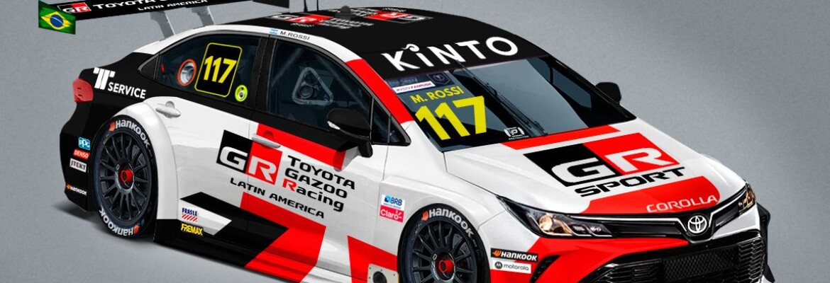 Full Time exibe Toyota Corolla de Matías Rossi para a temporada da Stock Car
