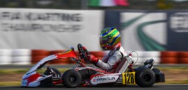 Miguel Costa destaca boa velocidade na abertura do Europeu de Kart