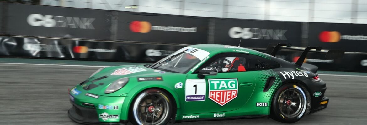 Feldmann fala em readaptação com tração traseira na Porsche Cup: “Sofrendo um pouco”